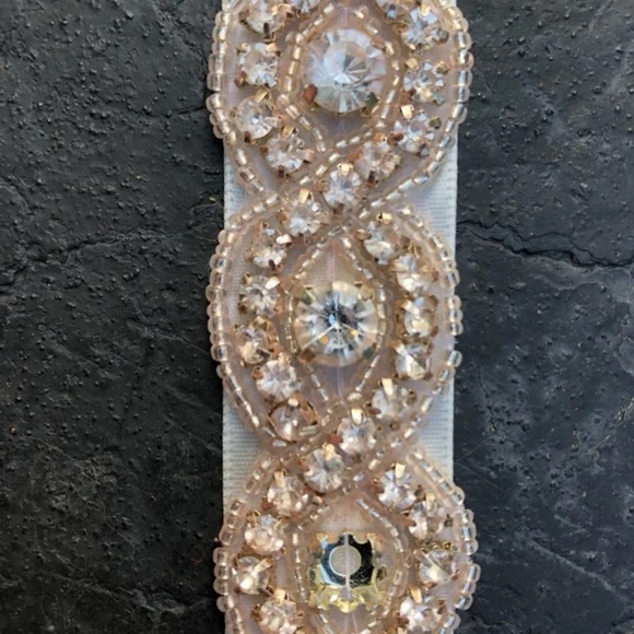 Rose bridal belt/sash - Picture 2 of 6